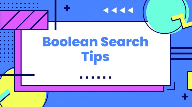 boolean search symbols